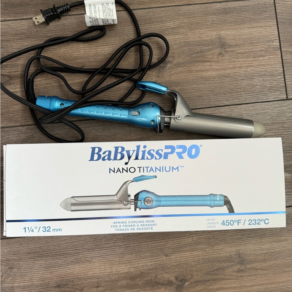 Babyliss pro curling iron